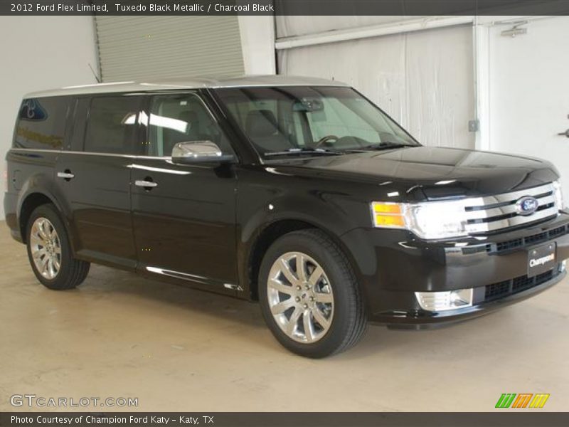 Tuxedo Black Metallic / Charcoal Black 2012 Ford Flex Limited