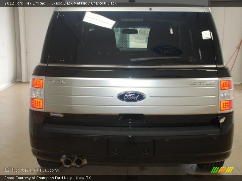Tuxedo Black Metallic / Charcoal Black 2012 Ford Flex Limited