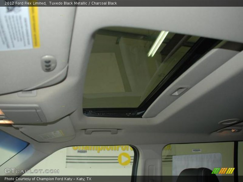 Tuxedo Black Metallic / Charcoal Black 2012 Ford Flex Limited