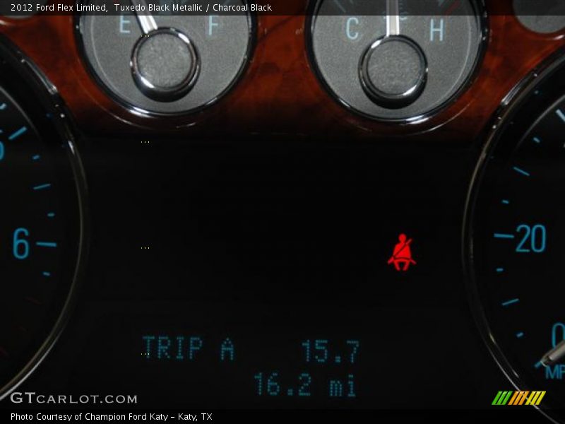 Tuxedo Black Metallic / Charcoal Black 2012 Ford Flex Limited