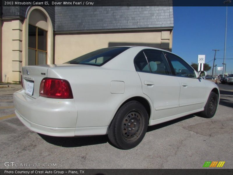Dover White Pearl / Gray 2003 Mitsubishi Galant ES
