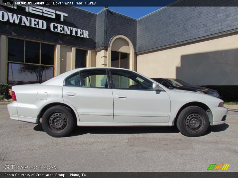 Dover White Pearl / Gray 2003 Mitsubishi Galant ES