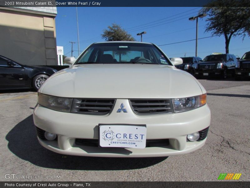 Dover White Pearl / Gray 2003 Mitsubishi Galant ES