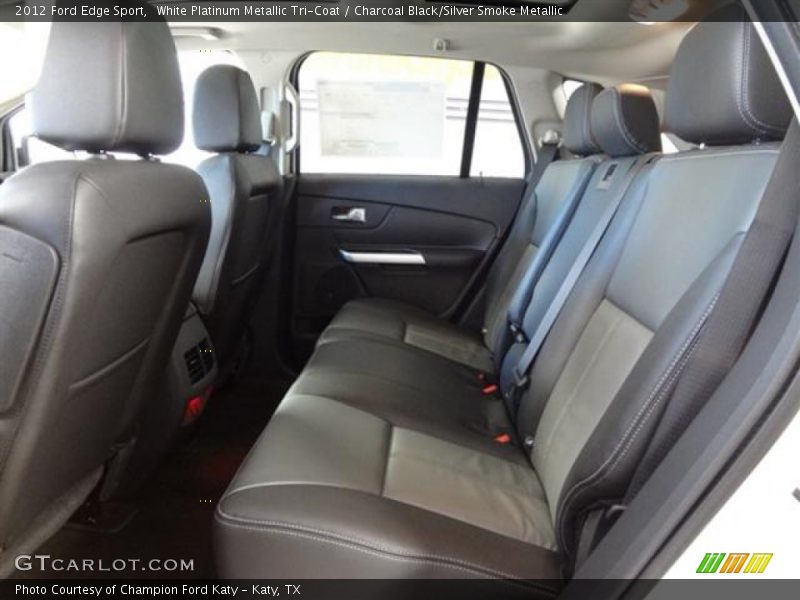  2012 Edge Sport Charcoal Black/Silver Smoke Metallic Interior