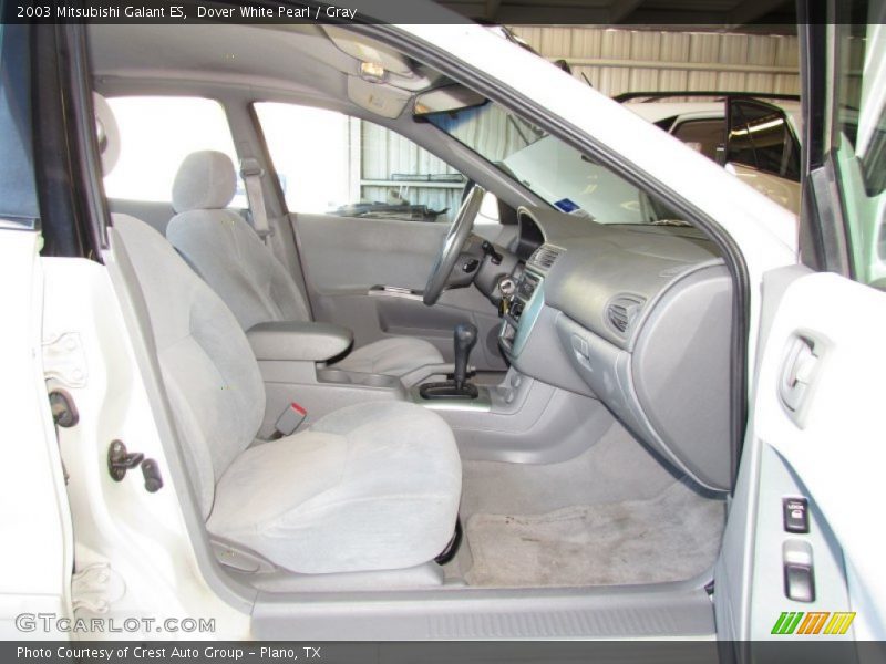 Dover White Pearl / Gray 2003 Mitsubishi Galant ES