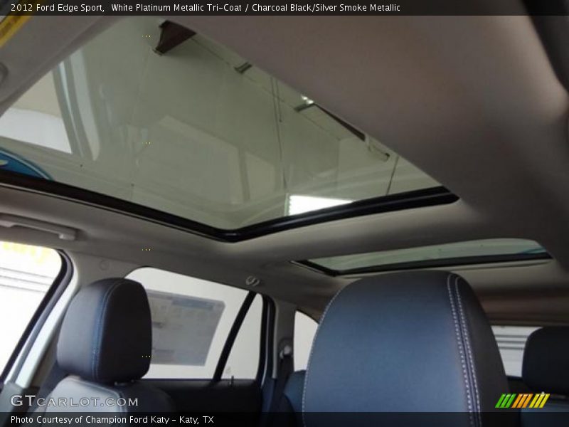 Sunroof of 2012 Edge Sport