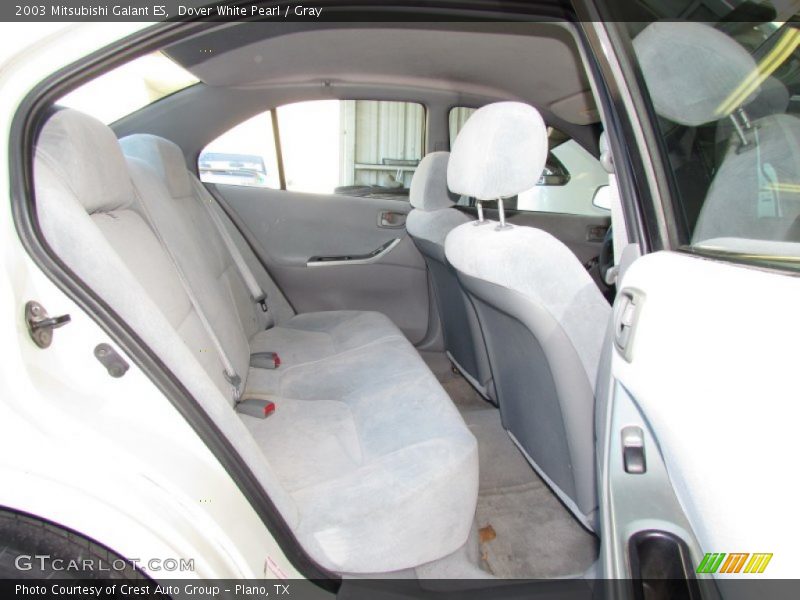 Dover White Pearl / Gray 2003 Mitsubishi Galant ES