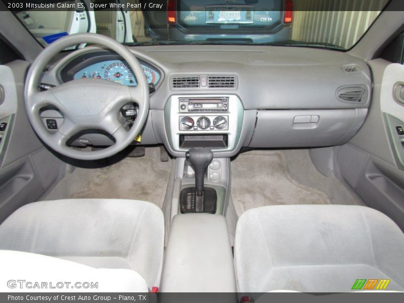 Dover White Pearl / Gray 2003 Mitsubishi Galant ES