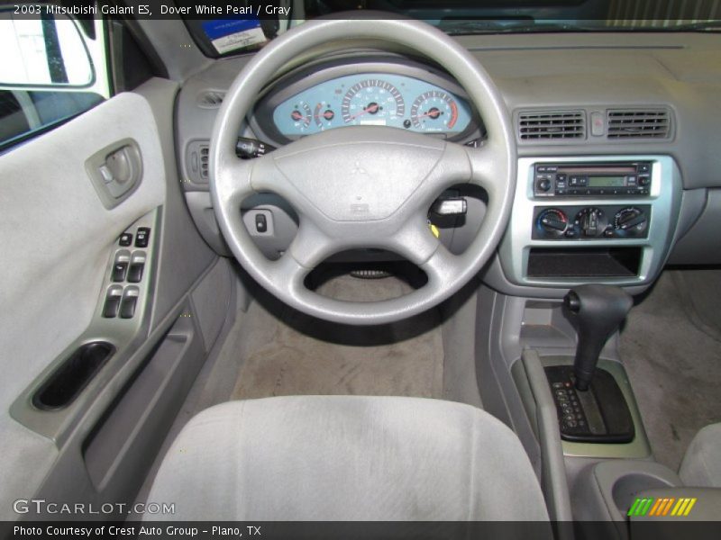 Dover White Pearl / Gray 2003 Mitsubishi Galant ES