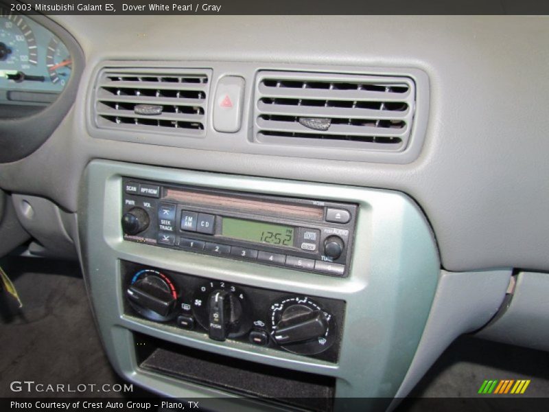 Dover White Pearl / Gray 2003 Mitsubishi Galant ES
