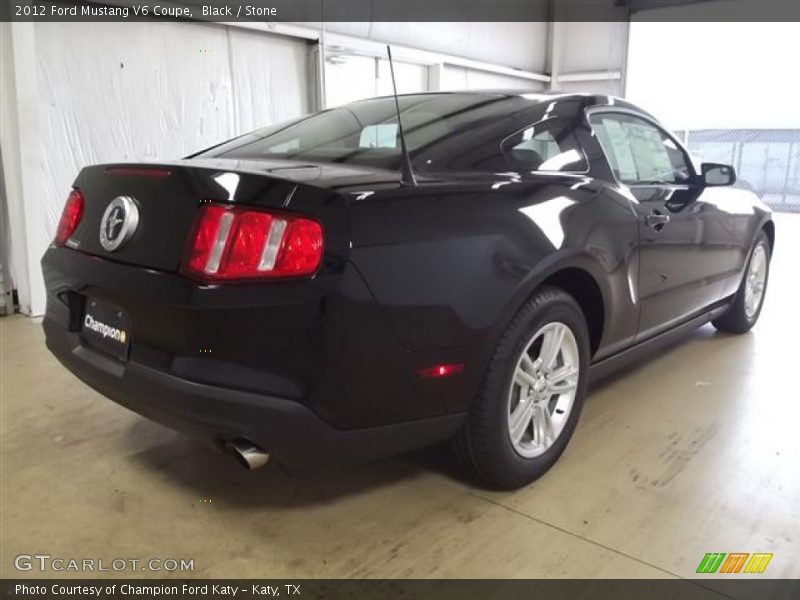 Black / Stone 2012 Ford Mustang V6 Coupe