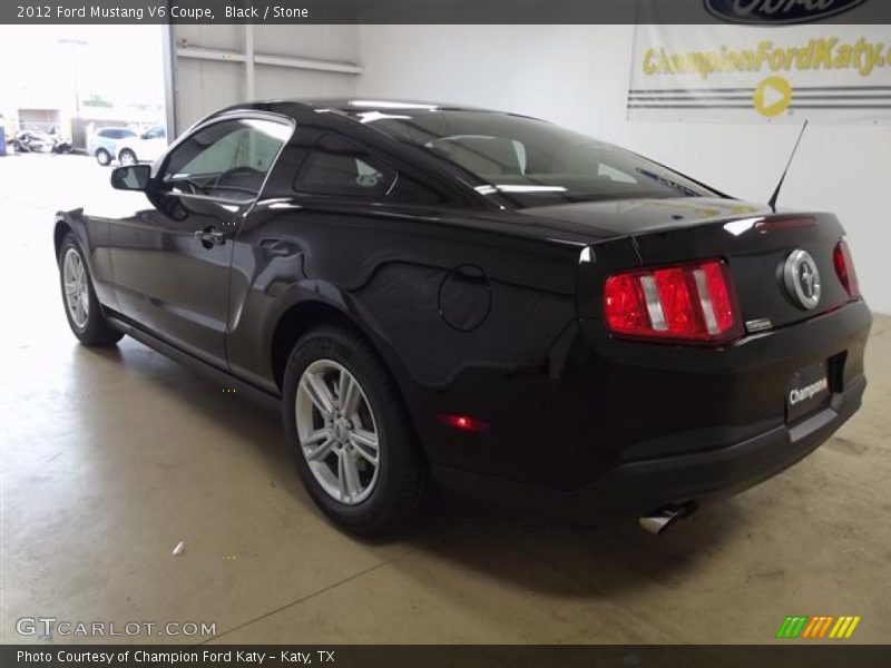 Black / Stone 2012 Ford Mustang V6 Coupe