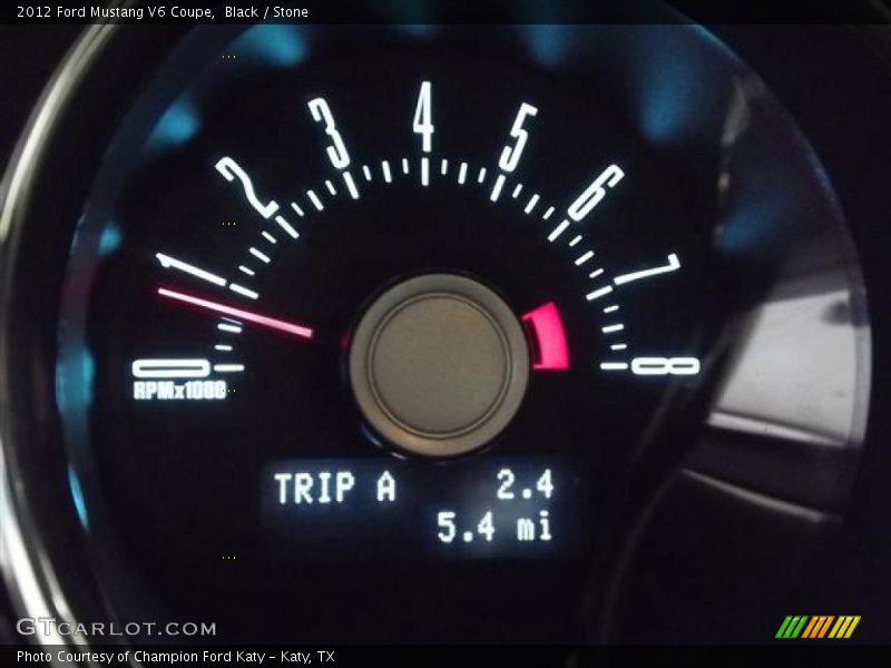 Black / Stone 2012 Ford Mustang V6 Coupe