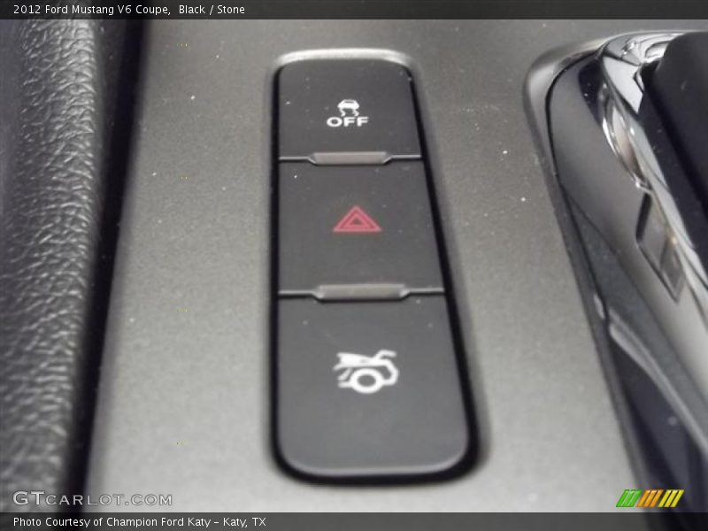 Black / Stone 2012 Ford Mustang V6 Coupe