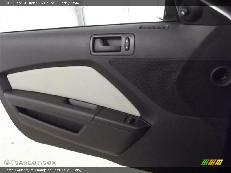Black / Stone 2012 Ford Mustang V6 Coupe