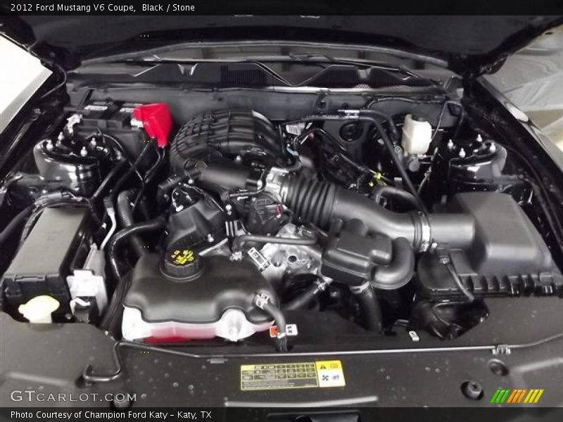 Black / Stone 2012 Ford Mustang V6 Coupe