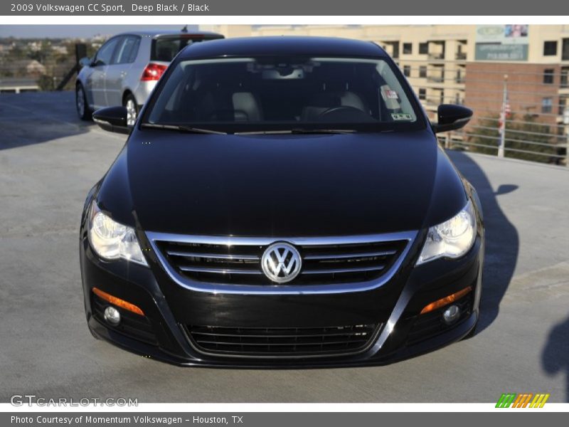 Deep Black / Black 2009 Volkswagen CC Sport