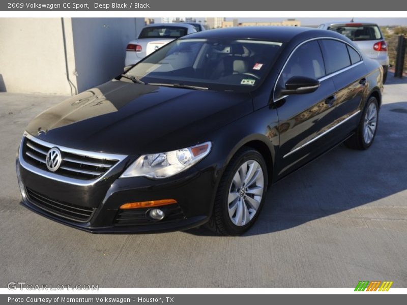 Deep Black / Black 2009 Volkswagen CC Sport
