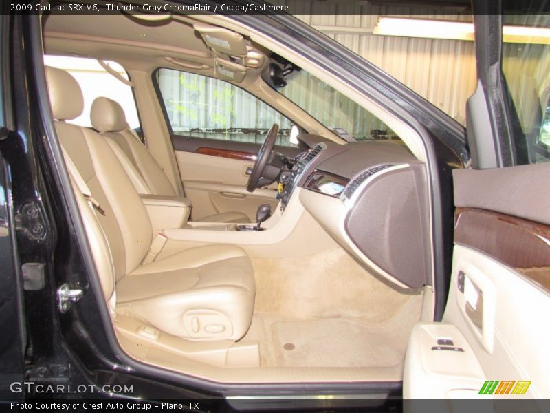 Thunder Gray ChromaFlair / Cocoa/Cashmere 2009 Cadillac SRX V6