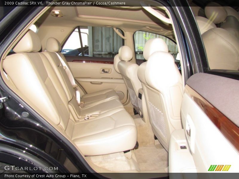 Thunder Gray ChromaFlair / Cocoa/Cashmere 2009 Cadillac SRX V6