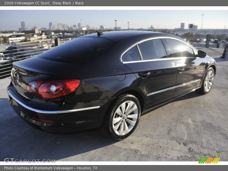 Deep Black / Black 2009 Volkswagen CC Sport