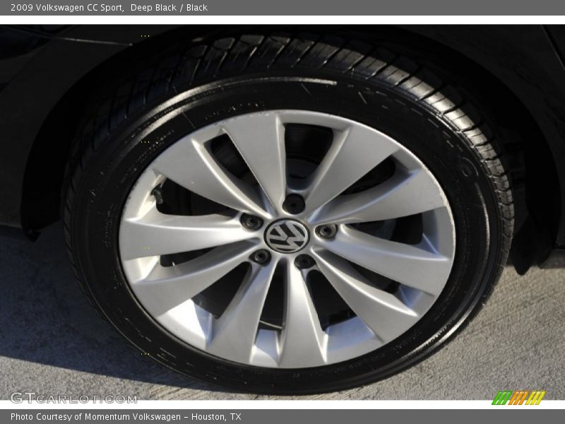 Deep Black / Black 2009 Volkswagen CC Sport