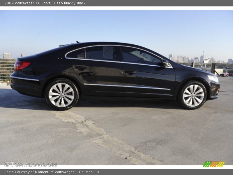 Deep Black / Black 2009 Volkswagen CC Sport