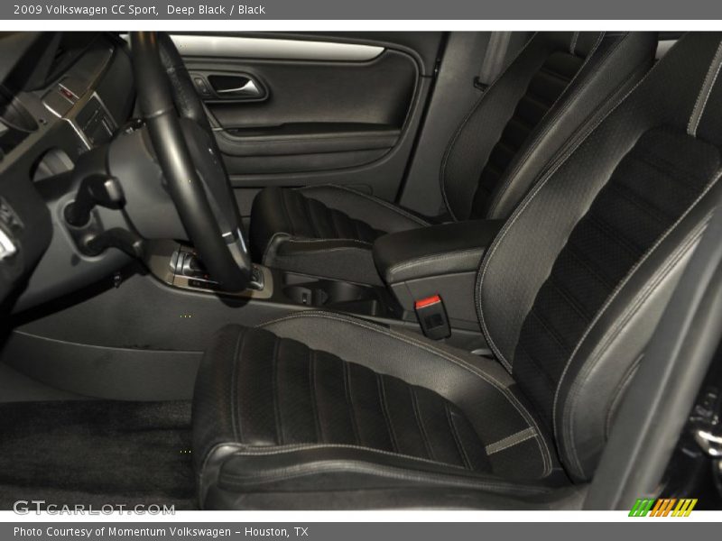 Deep Black / Black 2009 Volkswagen CC Sport