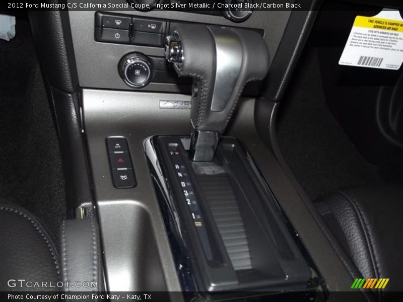  2012 Mustang C/S California Special Coupe 6 Speed Automatic Shifter