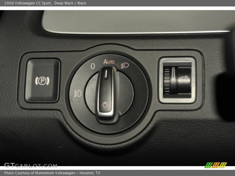 Deep Black / Black 2009 Volkswagen CC Sport