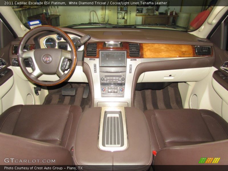 Dashboard of 2011 Escalade ESV Platinum