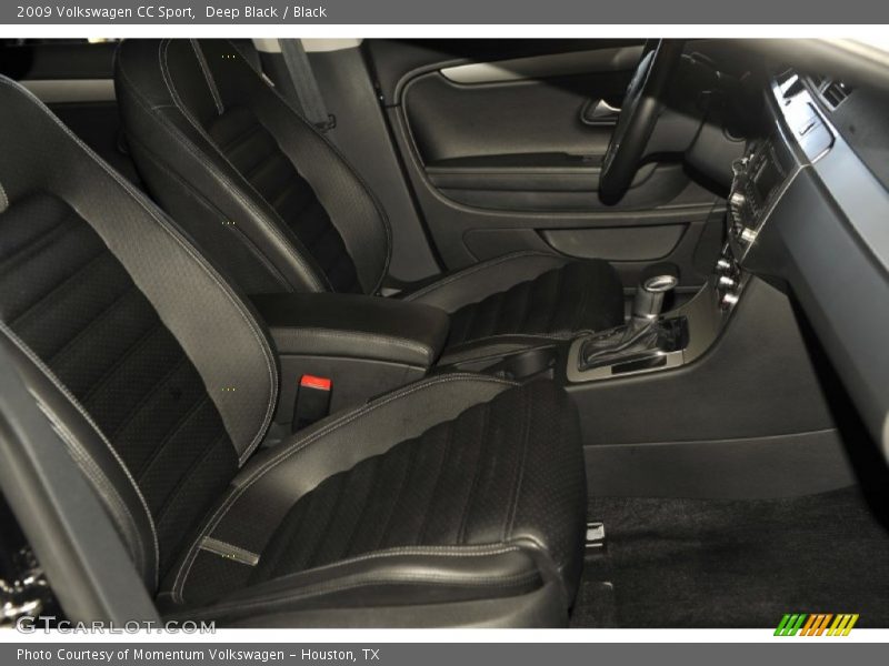 Deep Black / Black 2009 Volkswagen CC Sport