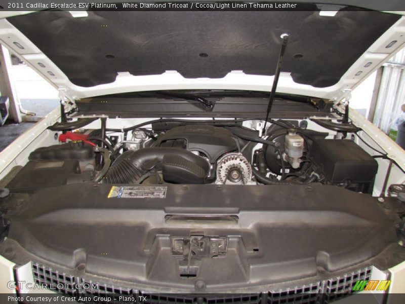  2011 Escalade ESV Platinum Engine - 6.2 Liter OHV 16-Valve VVT Flex-Fuel V8
