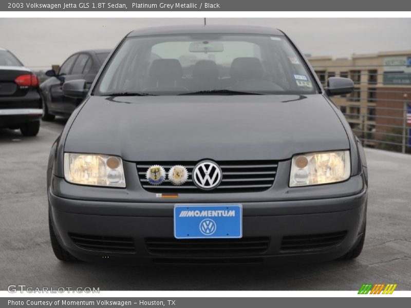 Platinum Grey Metallic / Black 2003 Volkswagen Jetta GLS 1.8T Sedan