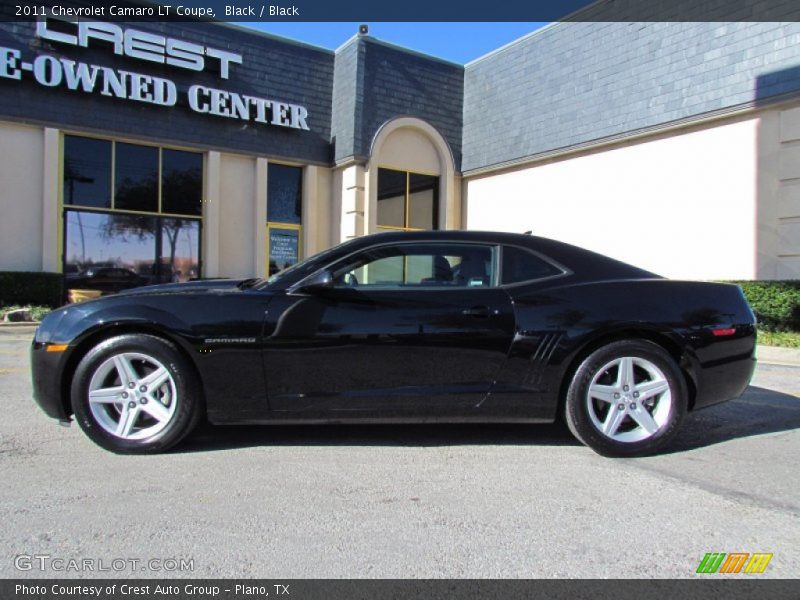 Black / Black 2011 Chevrolet Camaro LT Coupe
