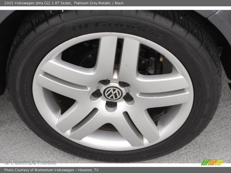 Platinum Grey Metallic / Black 2003 Volkswagen Jetta GLS 1.8T Sedan