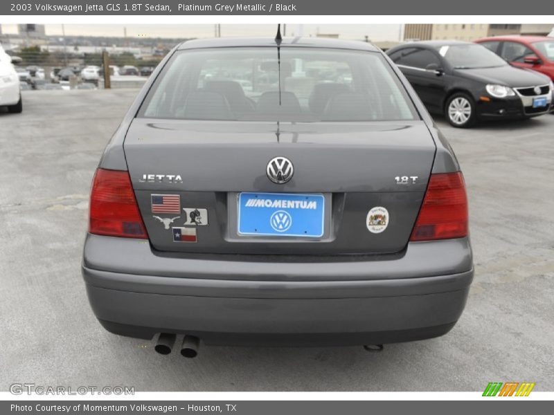 Platinum Grey Metallic / Black 2003 Volkswagen Jetta GLS 1.8T Sedan