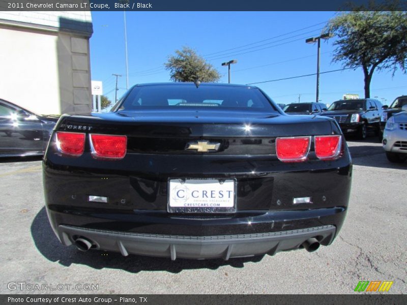 Black / Black 2011 Chevrolet Camaro LT Coupe