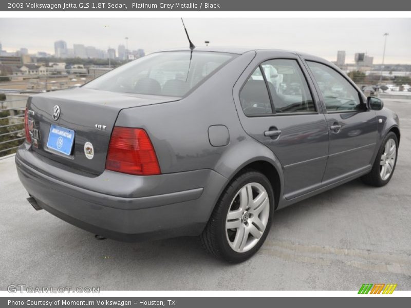 Platinum Grey Metallic / Black 2003 Volkswagen Jetta GLS 1.8T Sedan