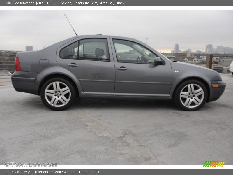 Platinum Grey Metallic / Black 2003 Volkswagen Jetta GLS 1.8T Sedan