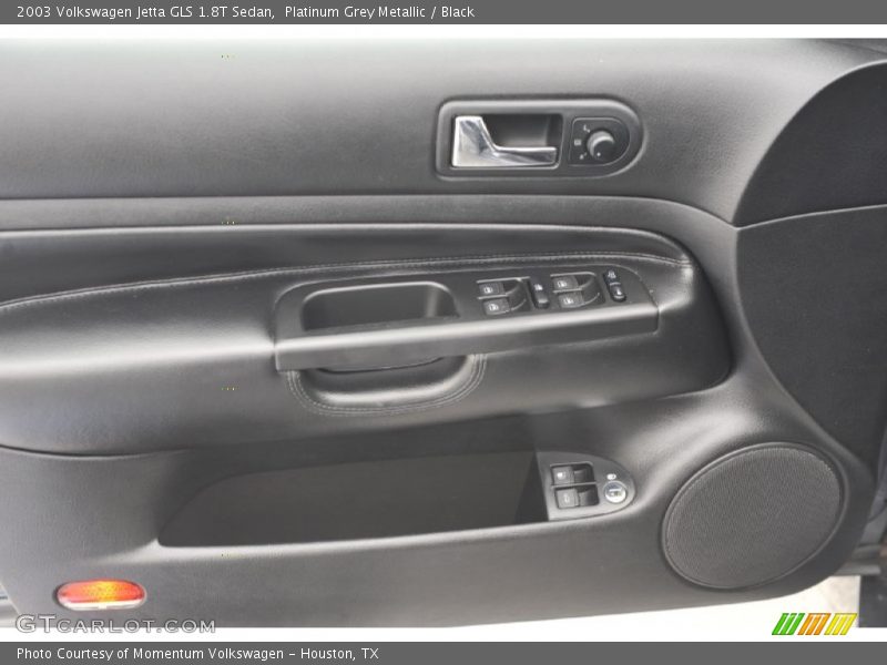 Platinum Grey Metallic / Black 2003 Volkswagen Jetta GLS 1.8T Sedan