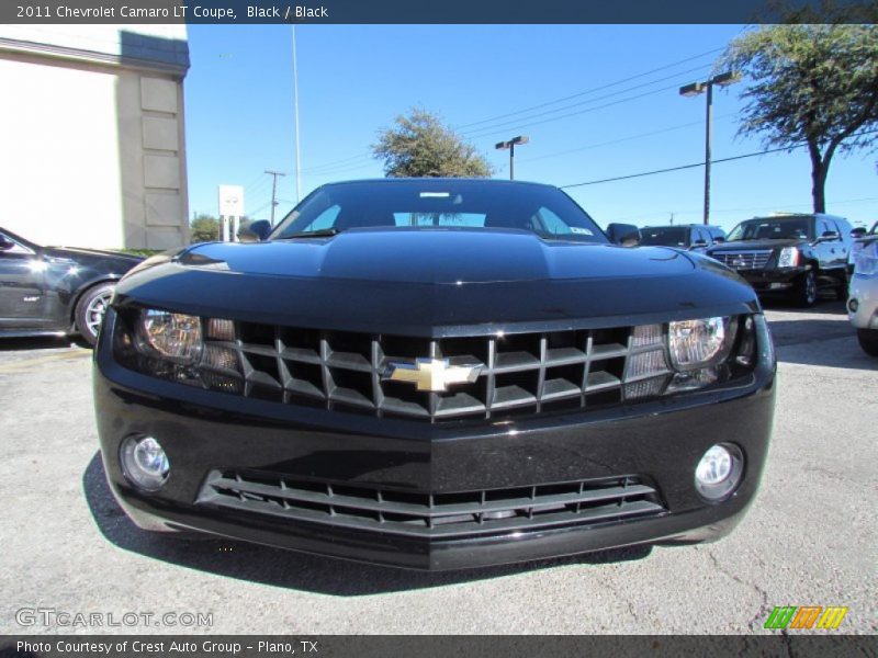 Black / Black 2011 Chevrolet Camaro LT Coupe