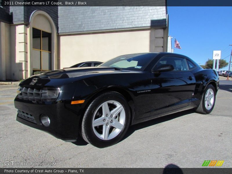 Black / Black 2011 Chevrolet Camaro LT Coupe