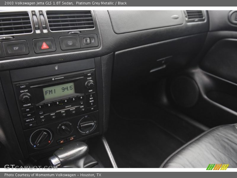 Platinum Grey Metallic / Black 2003 Volkswagen Jetta GLS 1.8T Sedan