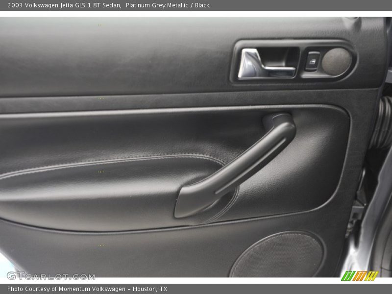 Platinum Grey Metallic / Black 2003 Volkswagen Jetta GLS 1.8T Sedan