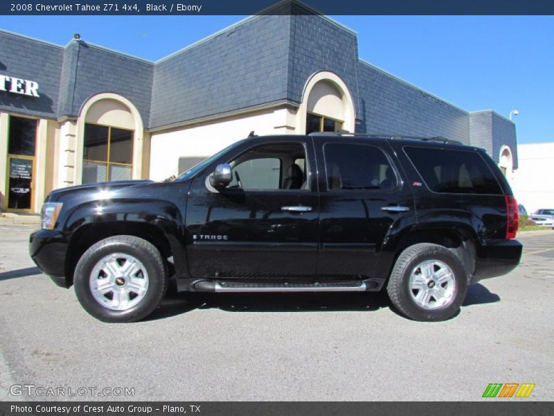 Black / Ebony 2008 Chevrolet Tahoe Z71 4x4