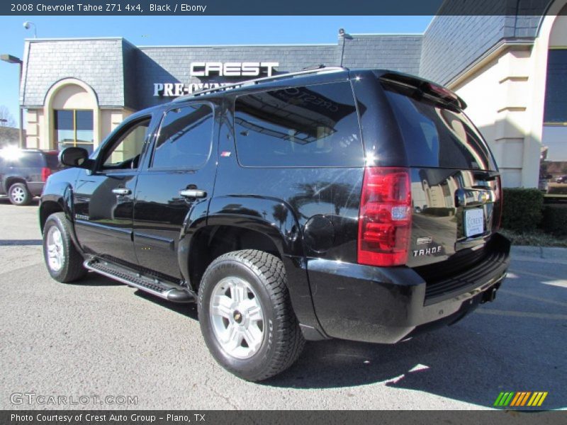 Black / Ebony 2008 Chevrolet Tahoe Z71 4x4