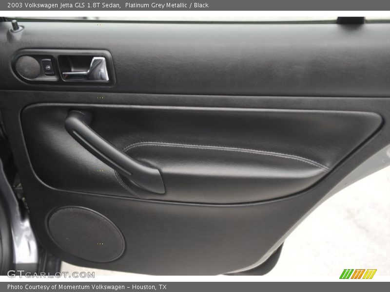 Platinum Grey Metallic / Black 2003 Volkswagen Jetta GLS 1.8T Sedan