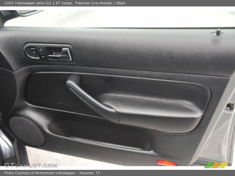 Platinum Grey Metallic / Black 2003 Volkswagen Jetta GLS 1.8T Sedan