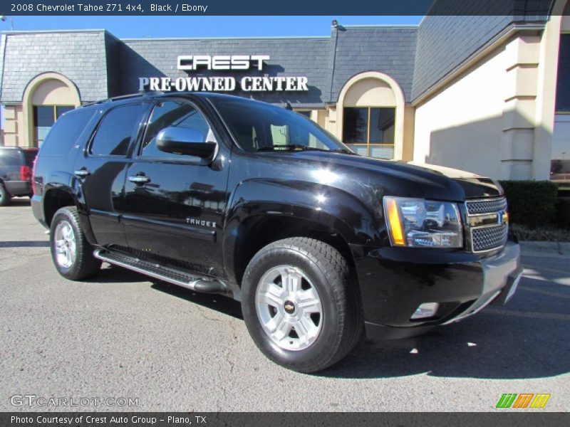 Black / Ebony 2008 Chevrolet Tahoe Z71 4x4